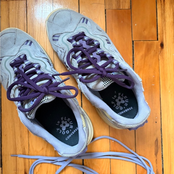 Converse Golf Le Fleur x Gianno Low 'Lavender' 169842C Men's Shoes - Picture 4 of 7